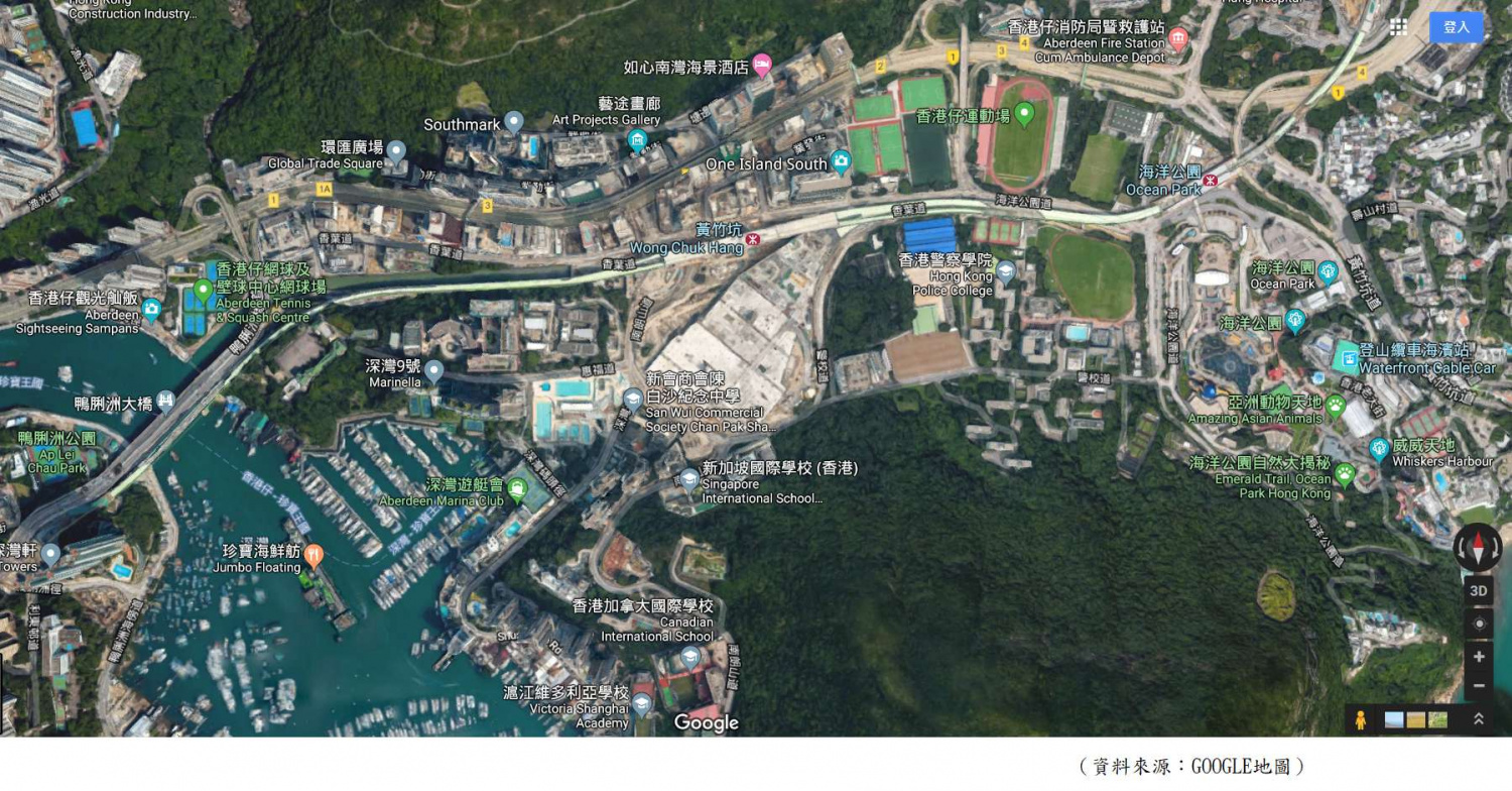 黃竹坑車站及地盤位置-香港財經時報-HKBT