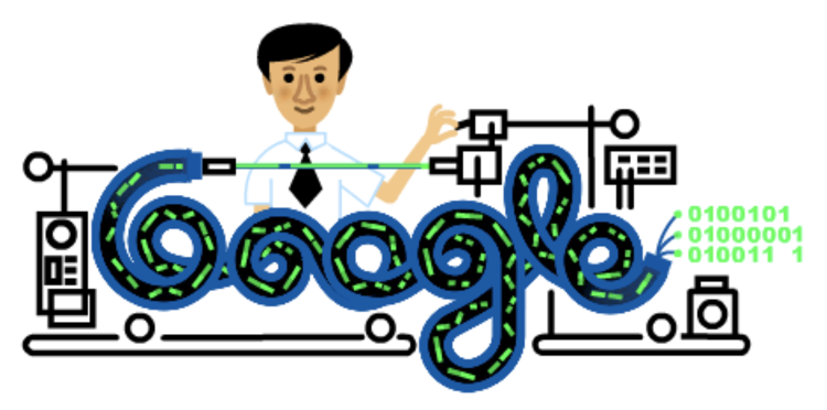 高錕, 光纖之父, 88歲冥壽, Google推動畫Doodle紀念, 諾貝爾獎得主, HKBT香港財經時報