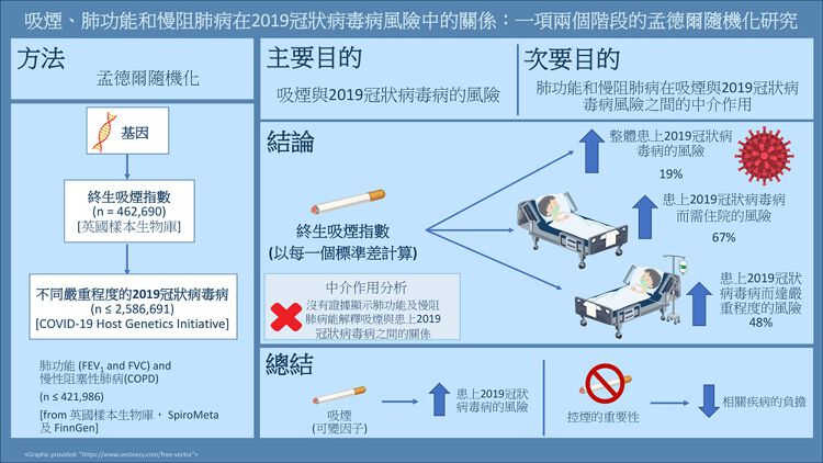 吸煙, 新冠肺炎, 患重症風險增加約5成, 香港大學, 中文大學, 研究, HKBT, 香港財經時報